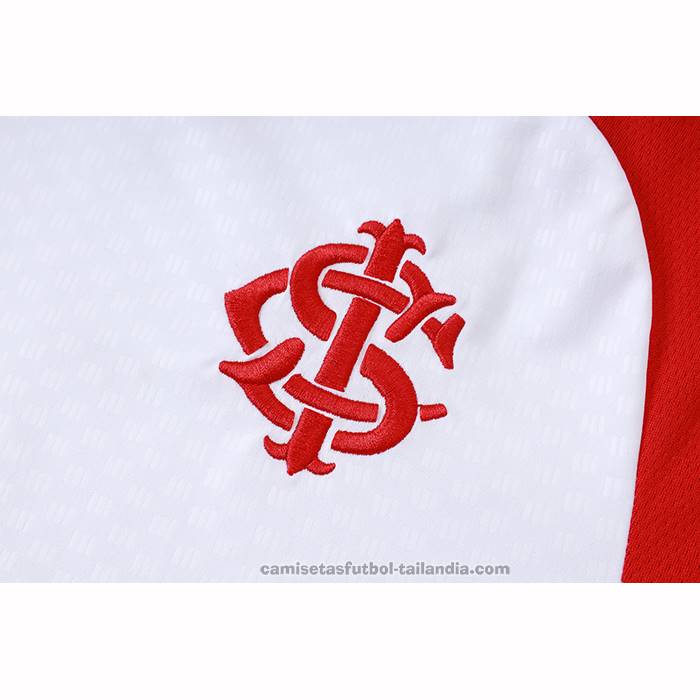 Chandal del SC Internacional Manga Corta 26/27 Blanco - Pantalon Corto